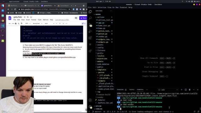 golang Gobuffalo смотреть онлайн