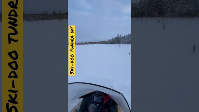 Ski-doo tundra wt. Глубокий снег, смотреть онлайн