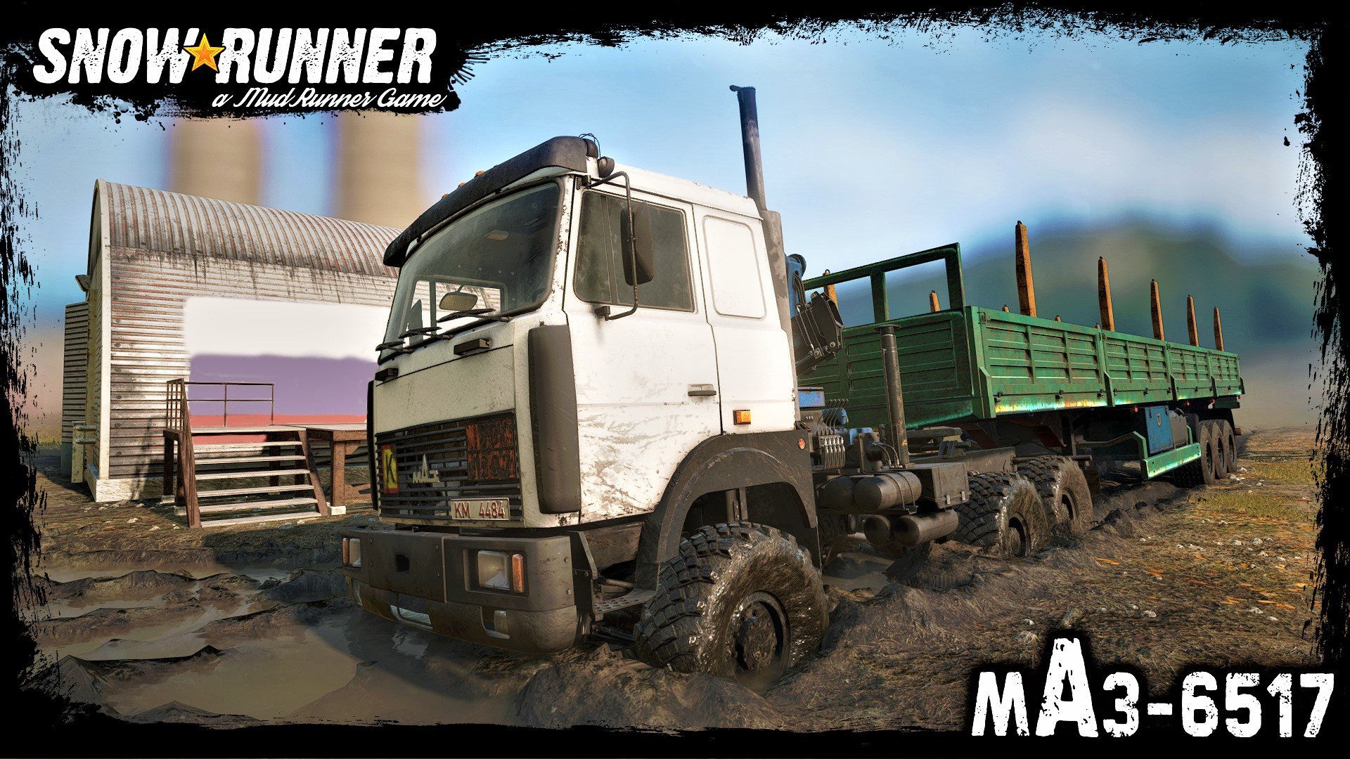 ПОРУЧЕНИЕ "СЫРОЙ УРОЖАЙ" ВЕЗЁМ СТРОЙМАТЕРИАЛЫ ФЕРМЕРУ|МАЗ| SNOWRUNNER | МИЧИГАН| БЛЭК-РИВЕР - #2