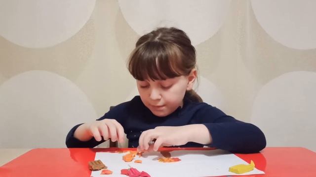 Осень из пластилина Sculpture золотая осень смотреть онлайн