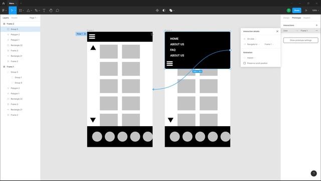 Figma Tutorial - Lesson 89 - Click to slide menu смотреть онлайн