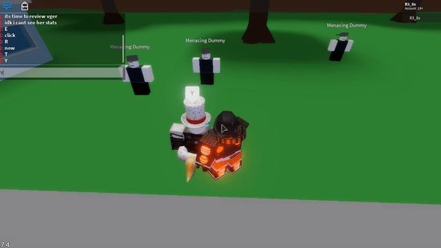 Roblox A Bizarre Day | Volcanic Golden Experience Requiem Showcase смотреть онлайн