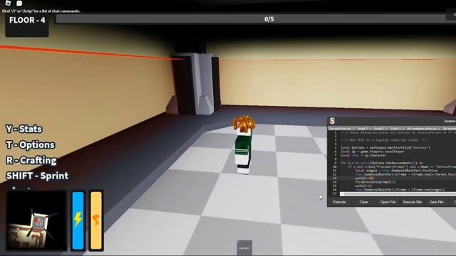 ROBLOX Minus Elevation Press all buttons SCRIPT смотреть онлайн