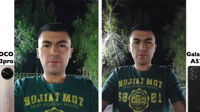 Samsung A52 vs Xiaomi poco X3 pro Сравнение камер смотреть онлайн
