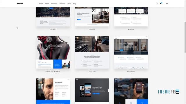 Monday - Creative Multi-Purpose WordPress Theme Brayden Gerry смотреть онлайн
