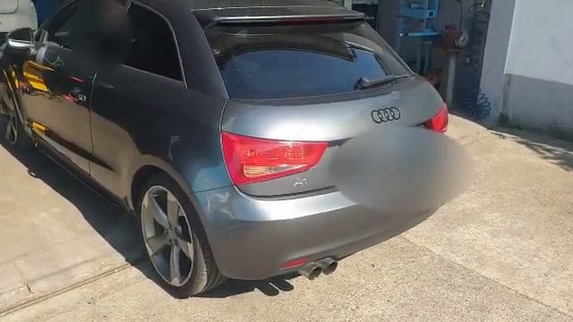 Audi A1 1.4 TFSI 122Cv Pops & Bang смотреть онлайн