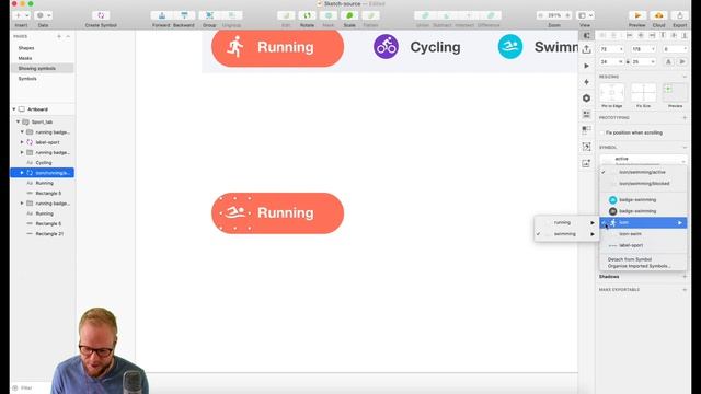 Design Pattern Library with Nested Symbols - Sketch: Noob to Master, ep7 смотреть онлайн