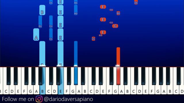Daycare Theme - FNAF Security Breach (Piano Tutorial) смотреть онлайн