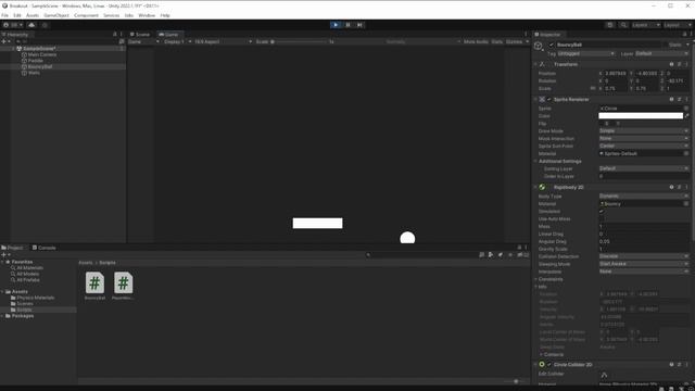 Breakout | Simple Game Tutorial Unity 2D for Beginners смотреть онлайн