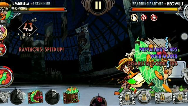 Skullgirls Mobile - Umbrella combo смотреть онлайн