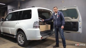 Бокс на запасное колесо Pajero 4 производства MV-TUNING / Spare wheel Mitsubishi Pajero 4