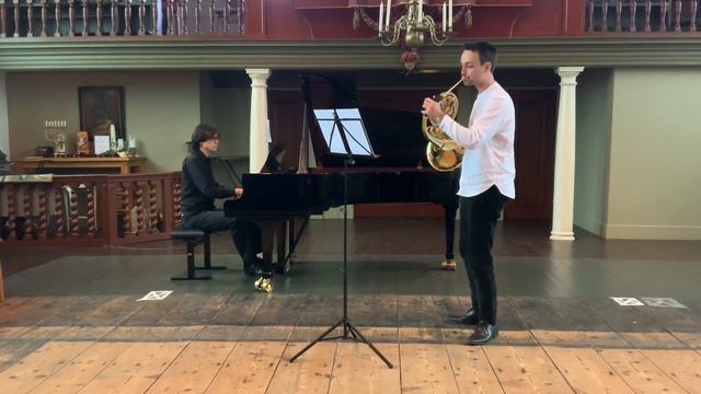 1. Allegro - Concerto - Reinhold Glière / Horn - Mees Vos & Piano - Laurens de Man смотреть онлайн