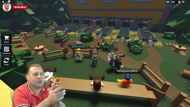 НАШЕЛ НОВЫЙ РЕЖИМ. Играем в Roblox. ЛЕТСПЛЕЙ с Hello Max Play смотреть онлайн