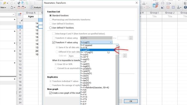 How To Log Transform Data In GraphPad Prism смотреть онлайн