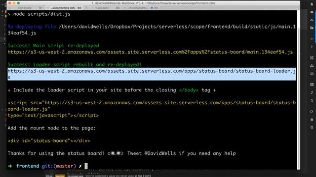 Build & deploy Status Board application (embeddable) смотреть онлайн