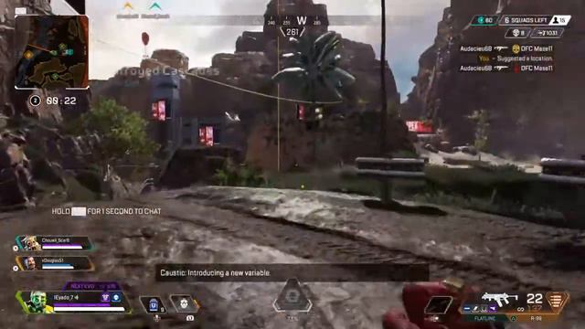 Epic game Caustic Apex Legends смотреть онлайн