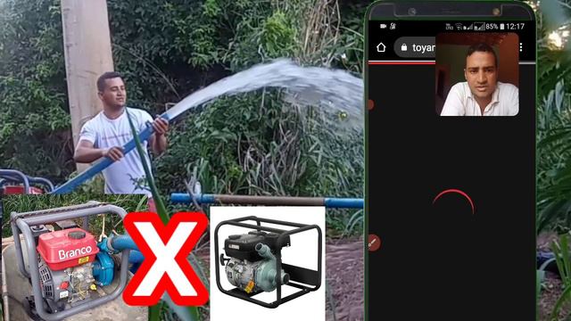 Branco ou Toyama?não compre um Motobomba antes de ver esse vídeo смотреть онлайн