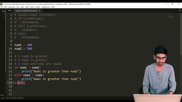 Writing Conditional Statements in Python | if | elif | else смотреть онлайн