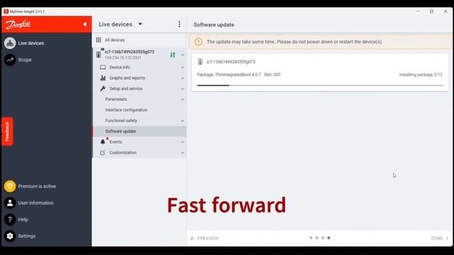 How to update drive software for iC7-Automation in MyDrive® Insight смотреть онлайн