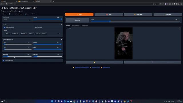 Многофункциональный и универсальный DeepFake | Swap Mukham | Портативная версия от Neurogen
