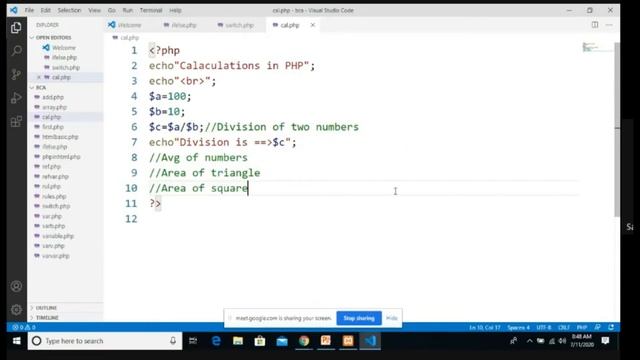 Calculations and Array Declaration in PHP BY SMART SKILLS смотреть онлайн