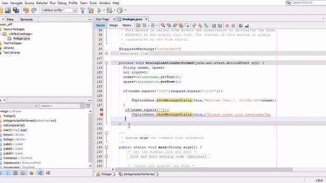 Java NetBeansIDE how to make login form смотреть онлайн
