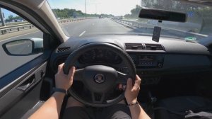 2017 Skoda Fabia III Combi 1.4 TDI (90 Hp) Pov Test Drive
