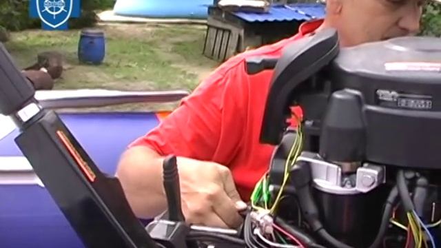 мотор Golfstream F25bms и лодка Badger HD430