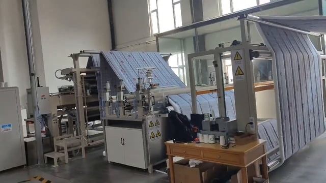 High Speed Automatic Quilt Production Line #QuiltingLine #BeddingQuilts #QuiltsMachine смотреть онлайн