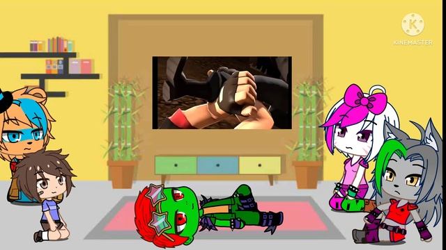 Реакция Fnaf SB на TF2 "attack on heavy"/Fnaf SB react to TF2 "attack on heavy"/gacha club смотреть онлайн