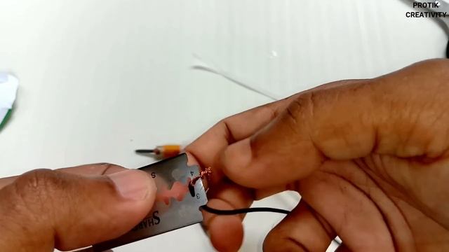How To Make Simple Pencil Welding Machine At Home With Blade | Diy 12V Welding Machine смотреть онлайн