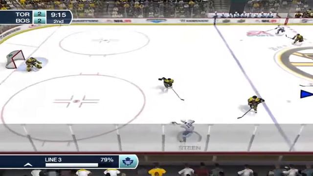 NHL 09 Boston Bruins vs Toronto Maple Leafs смотреть онлайн