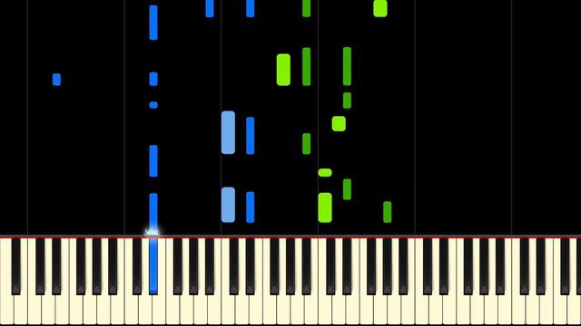 QUEEN - WE ARE THE CHAMPIONS - Piano Tutorial смотреть онлайн