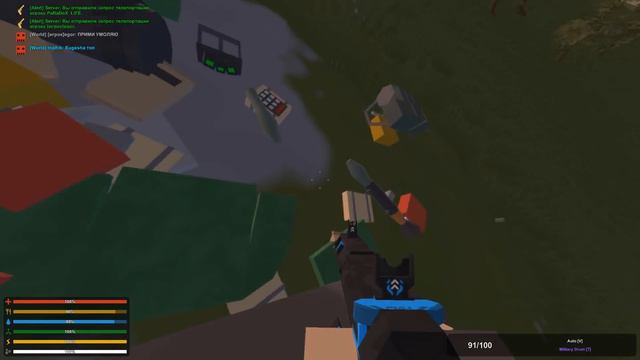 РЕЙДИМ ТАНКОМ ДОМ! СТРЕЛЯЕМ С ТАНКА ПО ИГРОКАМ? ► Unturned смотреть онлайн