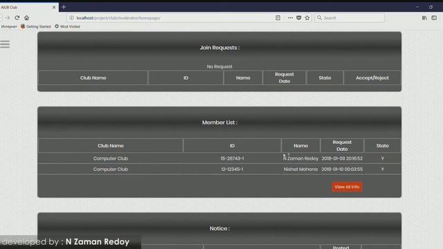 Club Member Enroll Management System - PHP V1.0 смотреть онлайн