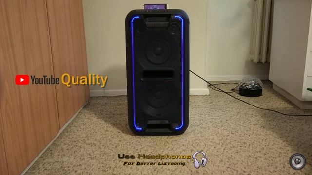Sony GTK-XB7 - Usb Mp3 320 kB/s vs.Youtube Quality - Sound Test смотреть онлайн