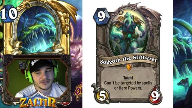 Обзор ЙогСарона и других карт аддона "Пробуждение Древних Богов" Hearthstone смотреть онлайн