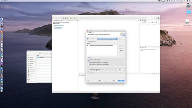 How to Import java projects into Eclipse смотреть онлайн