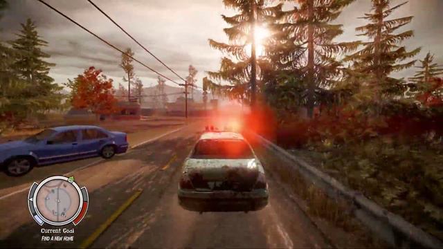 HOW BIG IS THE MAP in State of Decay? Drive Across the Map смотреть онлайн