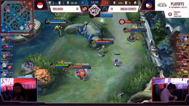 RRQ Hoshi vs Omega Esports GAME 1 M2 World Championship 2020 Playoff | Upper Bracket - MLBB ID смотреть онлайн