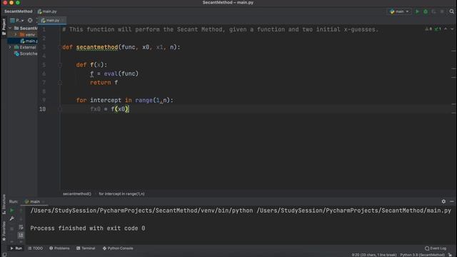 Secant Method In Python | Numerical Methods смотреть онлайн