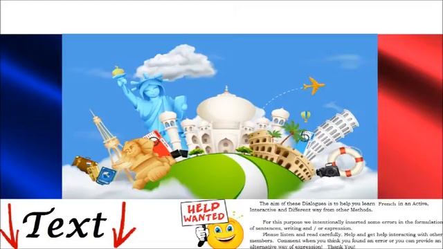 French Dialogue - At the Travel Agency = A l'Agence de voyage - Plan a Trip, Excurssion смотреть онлайн