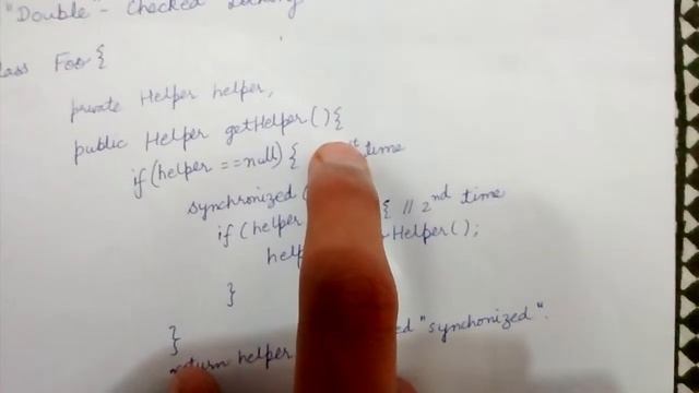 Double checked locking design pattern смотреть онлайн