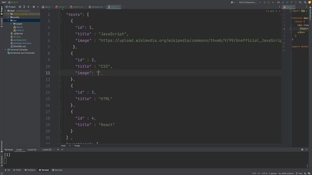 React - TEST (3) смотреть онлайн