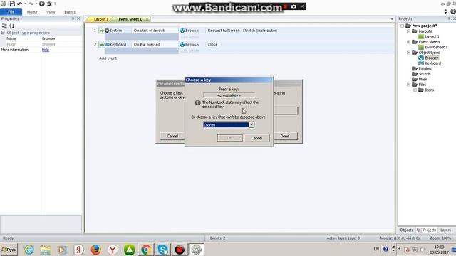 Construct 2 #19 Полноэкранный режим; закрытие приложения (Browser)