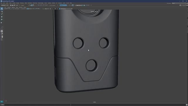 Hard Surface Modeling in Maya смотреть онлайн