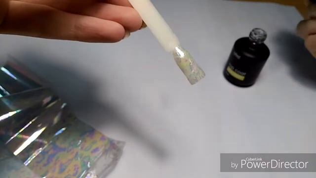 Переводная фольга с эффектом бензина на асфальте