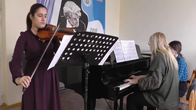 Edward Grieg. Sonata No. 1 for violin and piano in F Major. op 8, part 1 смотреть онлайн
