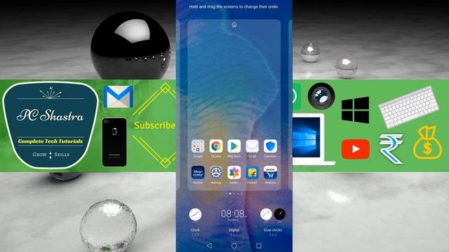 How to Add Widget on Home Screen in Huawei смотреть онлайн
