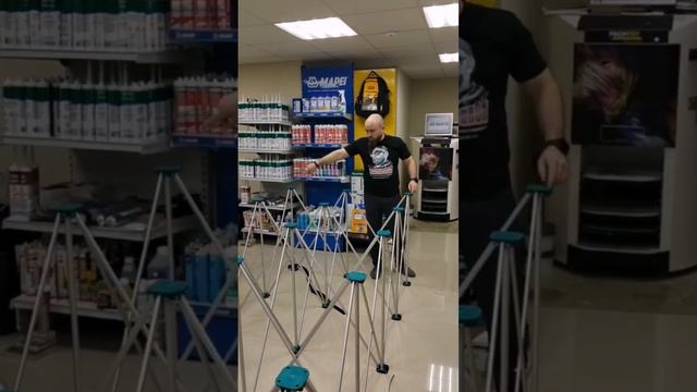 Мобильный, складной стол "паук" от #LossewLamp смотреть онлайн